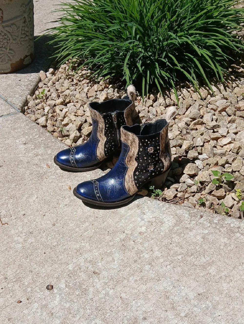 Old Gringo Zip Up Boot Sz 9B